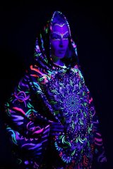 Пончо светящееся Big Carnival